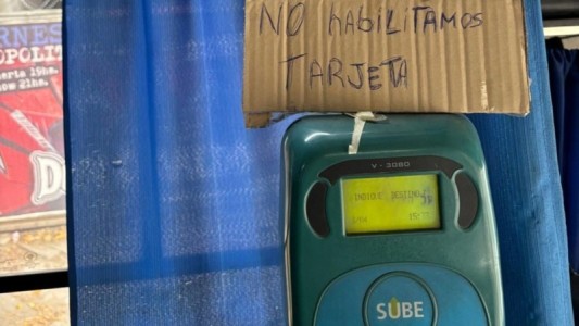 Sigue sin funcionar la carga a bordo de la tarjeta Sube en líneas interurbanas y provinciales