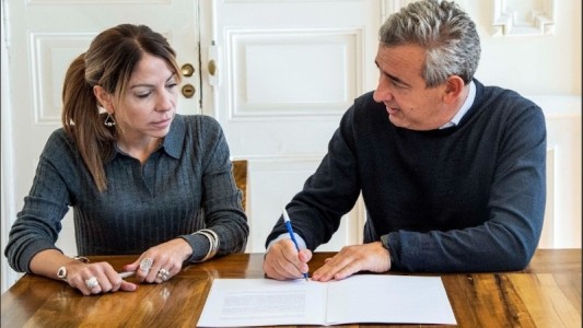 La Municipalidad y la EPE firmaron un convenio para mejorar la transitabilidad de las veredas