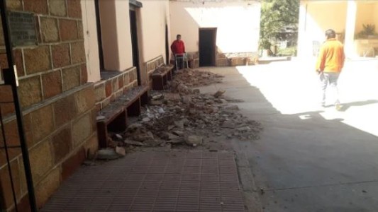 Sismo en La Rioja: derrumbes en una parroquia, viviendas y un cerro