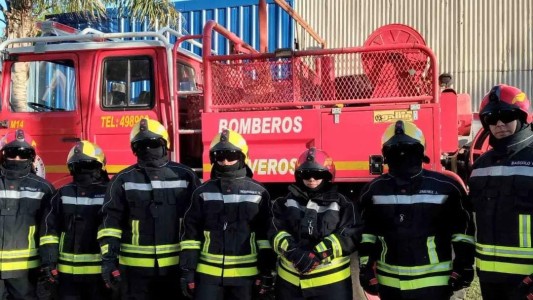 Un bombero utilizó la maniobra de Heimlich para salvar a un bebé que no respiraba