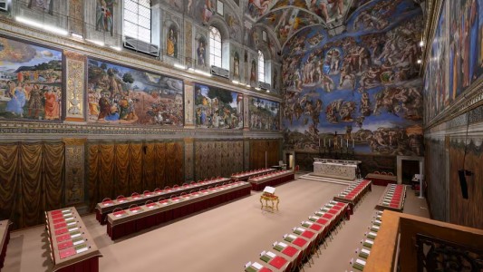 EN VIVO: cardenales ingresan a Capilla Sixtina para el comienzo del cónclave