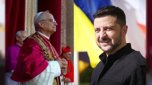 Zelenski conversó con el papa León XIV y lo invitó a Ucrania