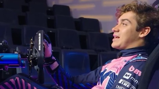 Colapinto mostró cómo es una vuelta en el GP de España: "Es uno de mis favoritos"