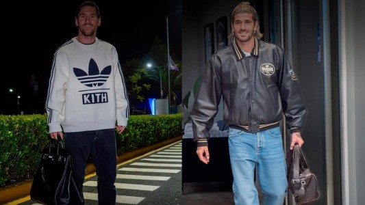 En fotos: así llegaban Messi y sus compañeros a Argentina para disputar la doble fecha de Eliminatorias