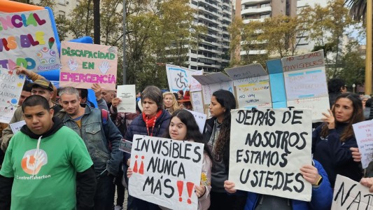 Rosario se moviliza por una ley de emergencia en discapacidad