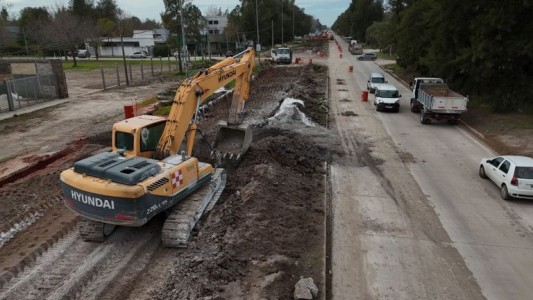 Avanza la duplicación de la avenida Newbery en Rosario