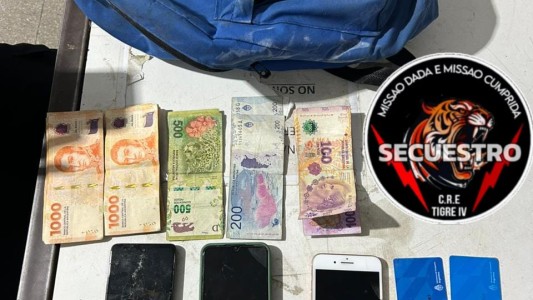 Lo sorprendieron con celulares robados escondido en un club y terminó detenido