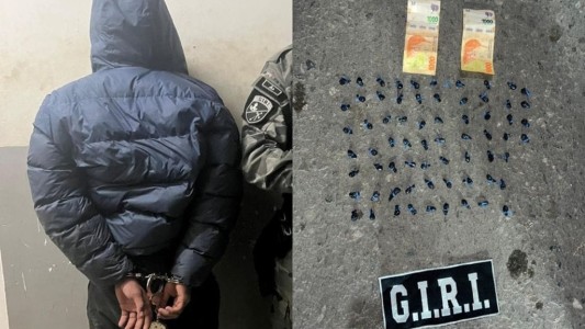 Persecución policial en Rosario terminó con un joven detenido y 69 dosis de cocaína incautadas
