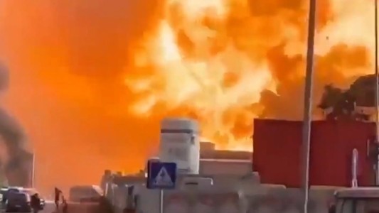 Explotó una estación de GNC en Roma: al menos 30 heridos