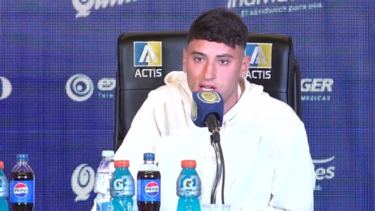 Alejo Véliz regresó a Rosario Central: “Lo que se vive acá no se vive en otra parte”