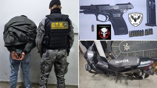 Detuvieron a un joven tras protagonizar una entradera en zona oeste: secuestraron un arma y hay un prófugo