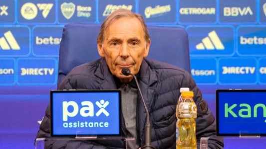 Russo, tras perder con Atlético Tucumán: “Perdimos porque el referí no cobró una falta a Paredes”