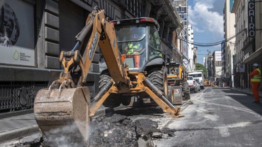 La municipalidad inició un plan de obras simultáneas en calles, alumbrado y transporte