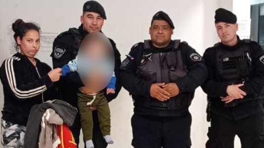 Policías salvaron de milagro a un bebé tras intoxicarse con monóxido de carbono
