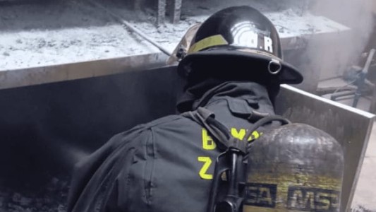 Rápido accionar evitó un incendio mayor en una conocida parrilla de Pellegrini