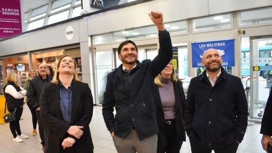 Pullaro recorrió las obras del Aeropuerto de Rosario tras el retiro de fondos de Nación