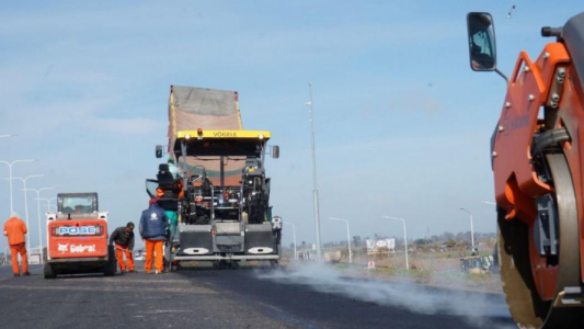 Progresan al 35% las obras del Tercer Carril en la autopista Rosario-Santa Fe