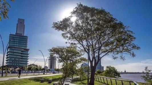 Tiempo en Rosario: viernes agradable con un frente frío a la vista