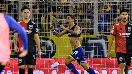 Fiesta completa en Arroyito, golazo de Di María y triunfo "canalla" en el clásico