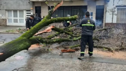 Tormenta de Santa Rosa: 137 milímetros de lluvia acumulados y granizo
