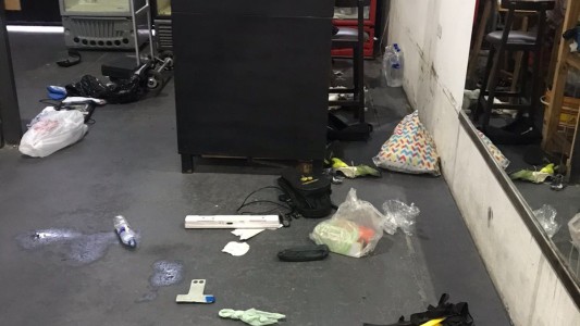 Entraron por el techo y robaron en un gimnasio de la zona sur de Rosario