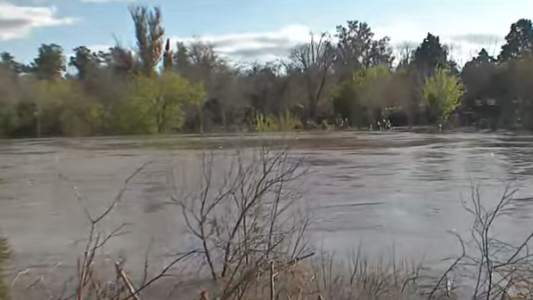 El río Carcarañá sigue creciendo: alcanzó 9,38 metros y preocupa en Pueblo Andino, Correa y Carcarañá