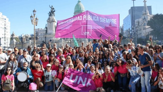 Paro nacional y marcha federal contra el veto a la Ley de Financiamiento Universitario