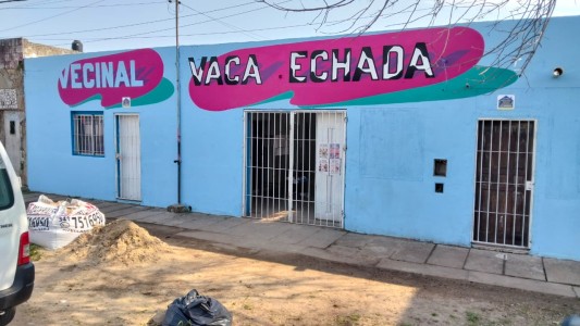 Robo en la Vecinal Vaca Echada: ingresaron por el techo y forzaron el portón de ingreso