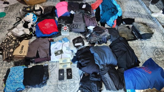 PDI aprehendió a dos hombres y recuperó indumentaria robada a una importante firma rosarina