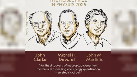 El premio Nobel de Física 2025 fue otorgado a John Clarke, Michel H. Devoret y John M. Martinis