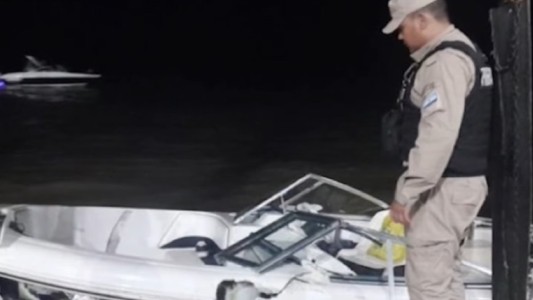 Fuerte choque de lanchas en el Río Paraná: cinco heridos, entre ellos tres menores