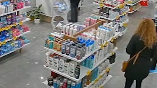Una mujer robó en una farmacia del centro de San Lorenzo y quedó grabada por las cámaras