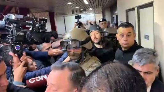 "Estoy en paz porque salvé a mi hijo", dijo Laurta previo a declarar en Córdoba