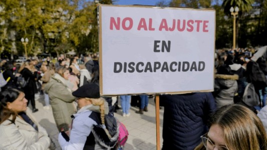 Movilización por la implementación de la Ley de Emergencia en Discapacidad