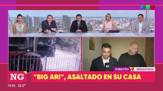Asalto y pesadilla para "Big Ari", ex Gran Hermano: "Entraron súper preparados"