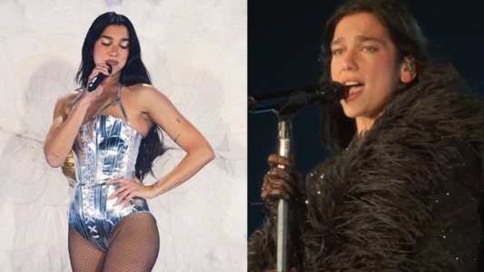 Dua Lipa cantó "De música ligera" en su primera fecha en Argentina