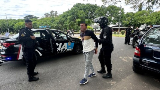 Detuvieron a un trapito en Parque Urquiza: tenía antecedentes y agredió a inspectores municipales