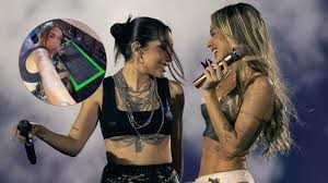 María Becerra sorprendió en Futttura, el show de Tini: ¿Por qué se escondió detrás de la escenografía?