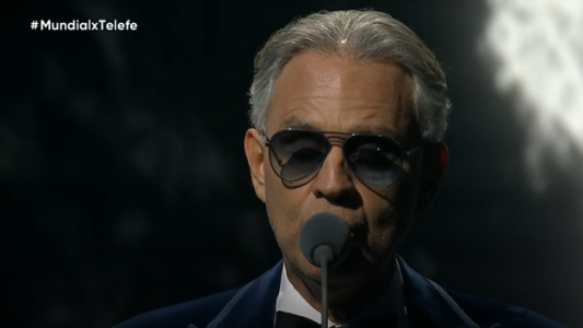La increíble presentación de Andrea Bocelli en la apertura del sorteo del Mundial 2026