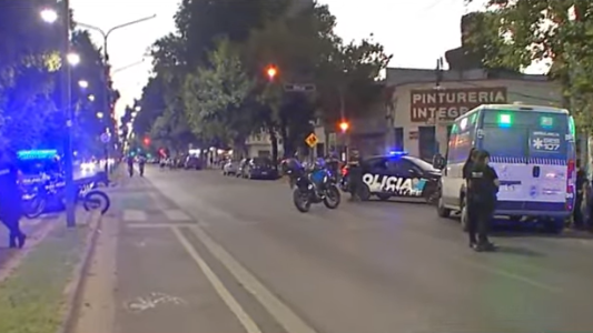 Francia y Rioja: chocaron dos motos de la Policía