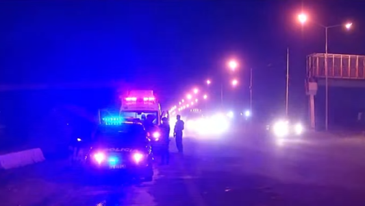 Habilitaron el tránsito en Circunvalación tras el derrumbe del puente peatonal