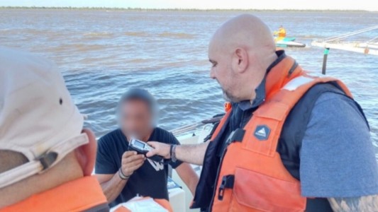 Controles de alcoholemia en el río: primer operativo con resultados positivos