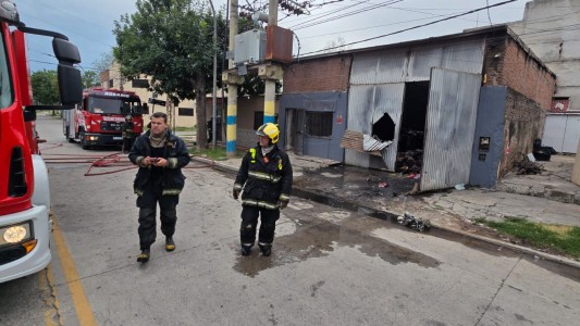 Importante incendio en un galpón: es el segundo siniestro que sufre en menos de 24 horas