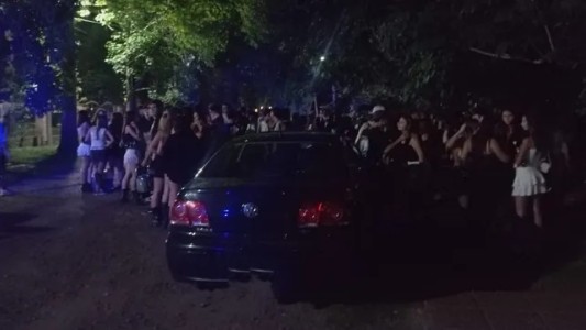 Desactivaron una fiesta clandestina en Roldán que reunió a 200 personas