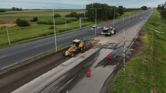 Autopista Rosario-Santa Fe: la Provincia finalizó las obras del tercer carril en el sentido a Rosario