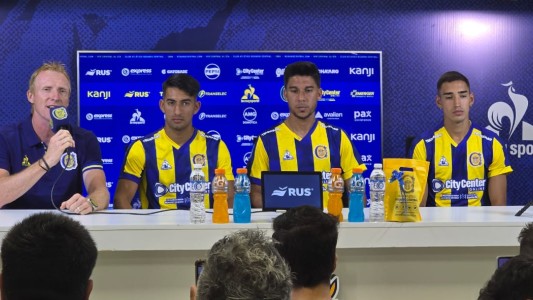 Alexis Soto, Pol Fernández y Julián Fernández: Rosario Central presentó a sus nuevos refuerzos