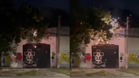 Una explosión de cables de alta tensión dejó sin luz a vecinos de un barrio