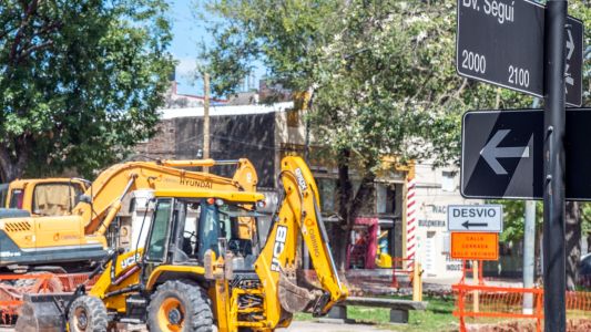 Plan de Calles 2026: comenzó la obra para reconvertir Bv. Seguí