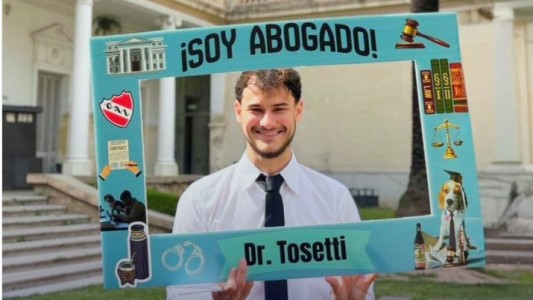 Abogado en tiempo récord, un joven rosarino se recibió en tres años