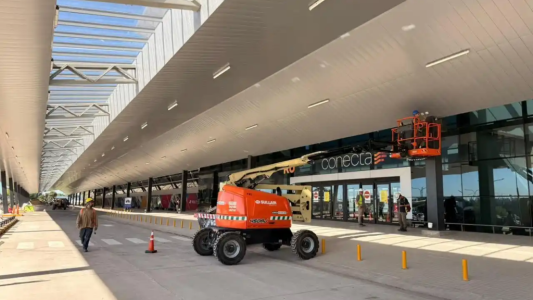 Aeropuerto de Rosario tendrá cierres de pista por obras de balizamiento entre el 13 y 14 de enero